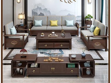 Mẫu Sofa gỗ 003